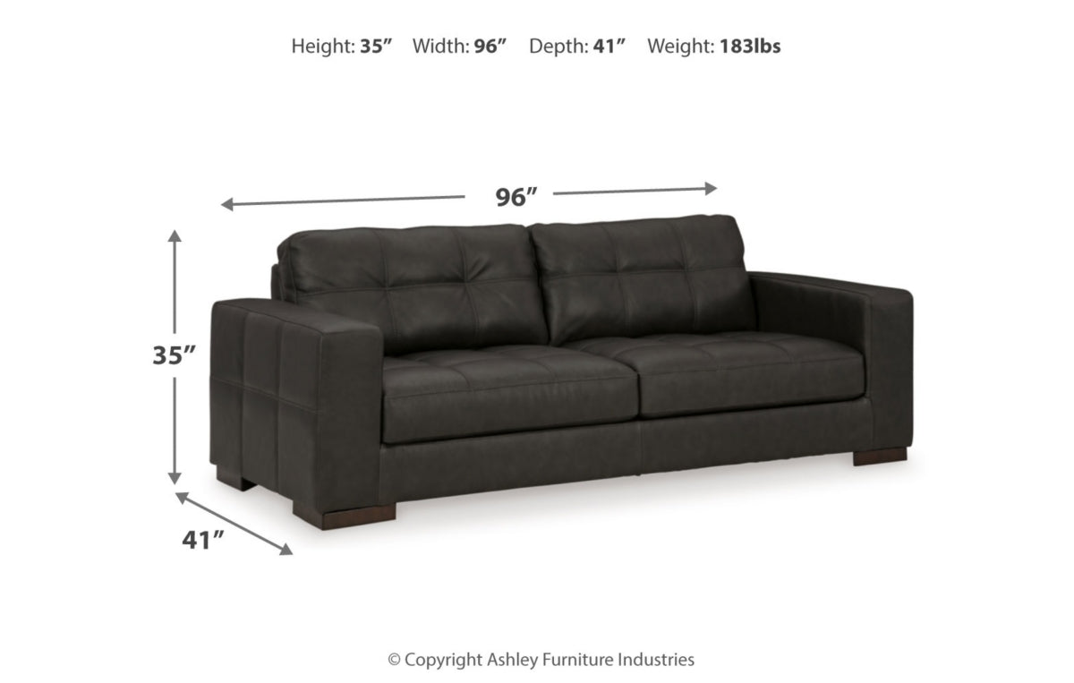 Luigi Sofa, Loveseat, Chair and Ottoman