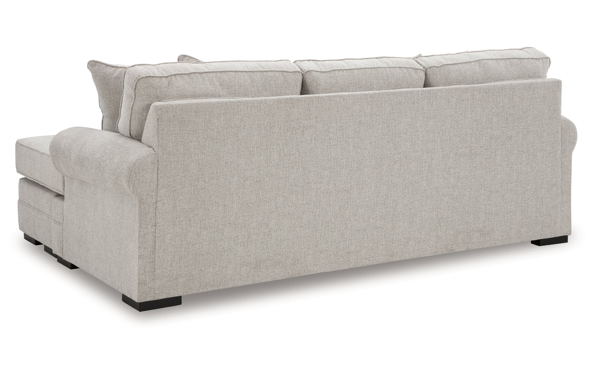 Eastonbridge Sofa Chaise, Chair, and Ottoman