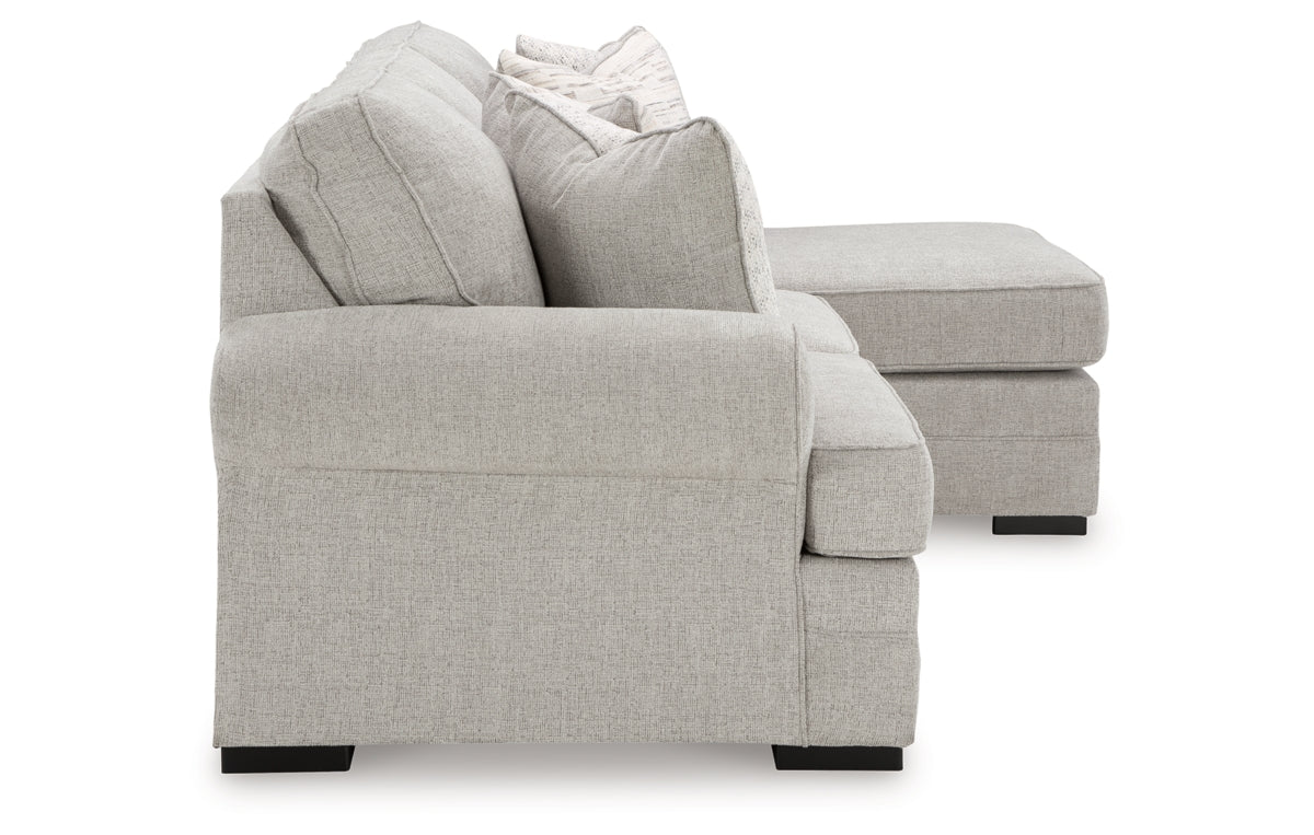 Eastonbridge Sofa Chaise, Chair, and Ottoman
