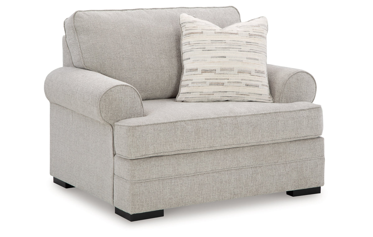 Eastonbridge Sofa Chaise, Chair, and Ottoman