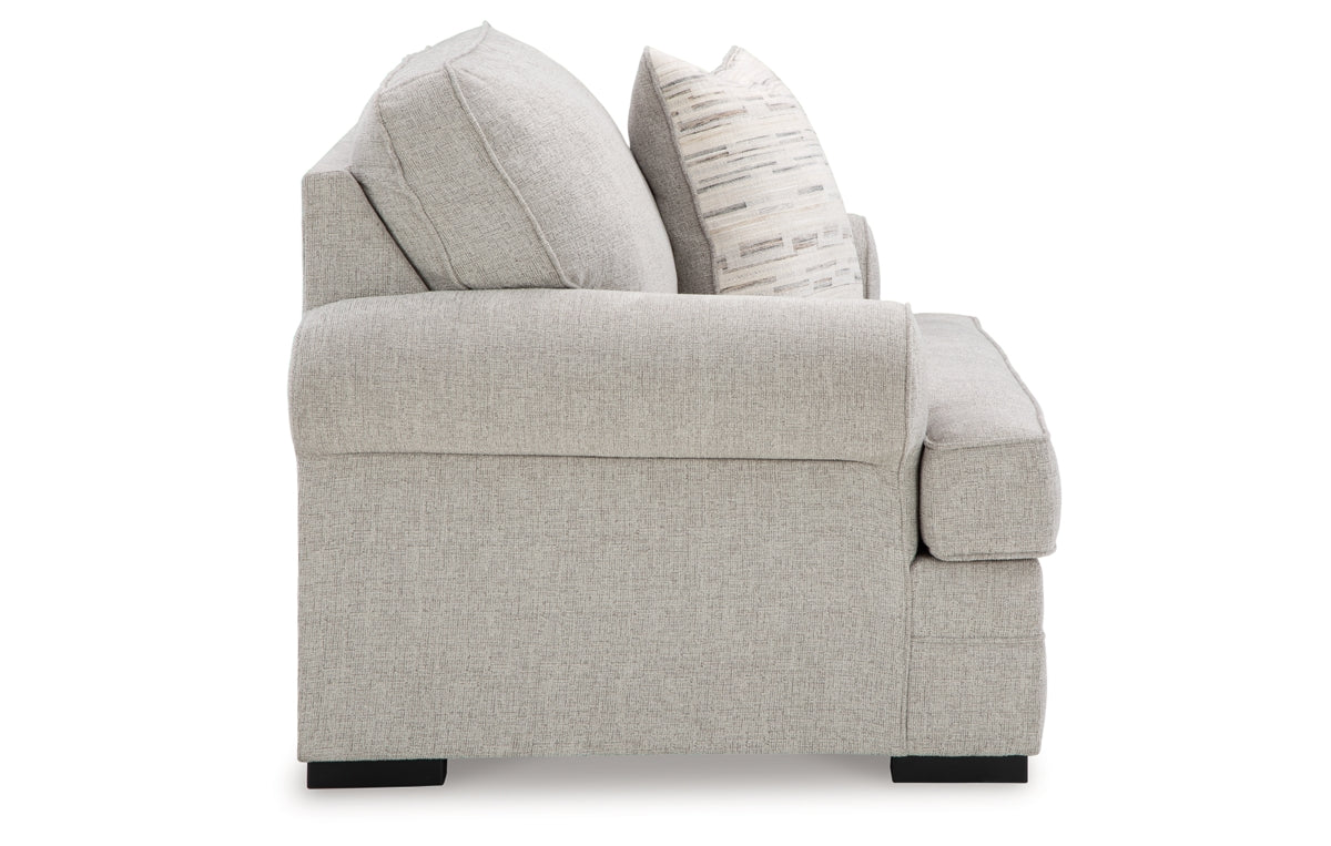 Eastonbridge Sofa Chaise, Chair, and Ottoman