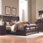 Arbor Place King Sleigh Bed, Dresser & Mirror, Chest, Nightstand