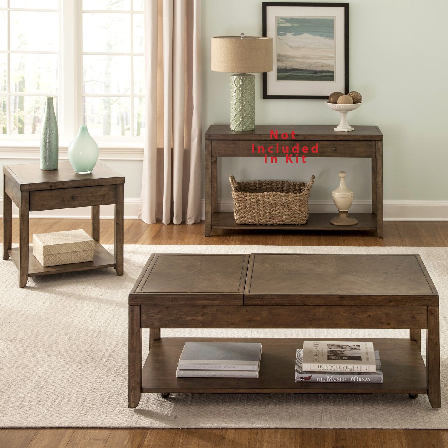 Mitchell 3 Piece Set (1-Cocktail 2-End Tables)
