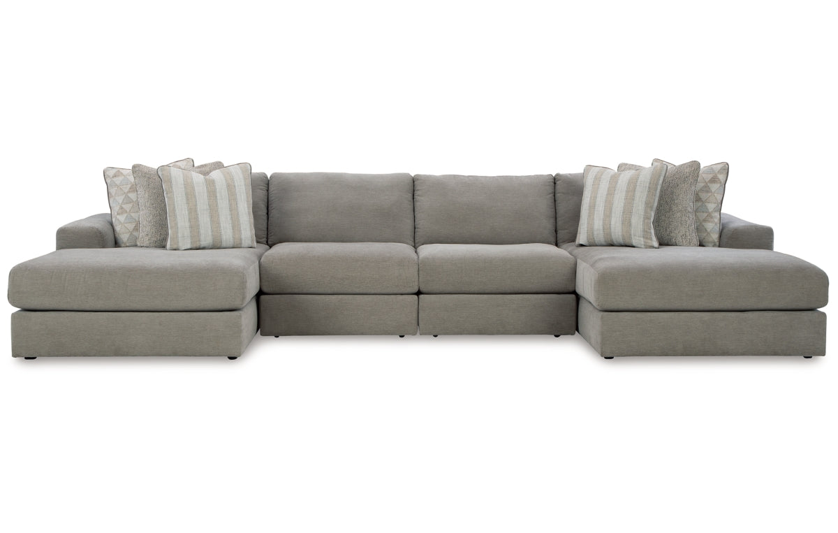 Avaliyah 4-Piece Double Chaise Sectional