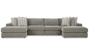 Avaliyah 4-Piece Double Chaise Sectional