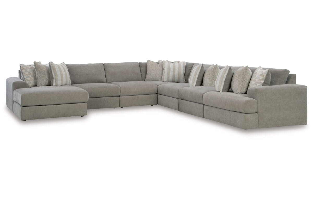 Avaliyah 7-Piece Sectional with Chaise