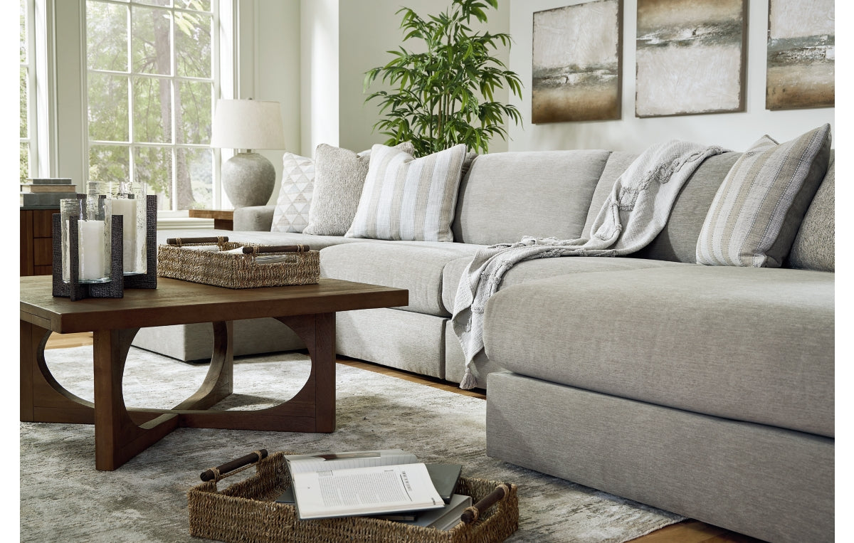 Avaliyah 4-Piece Double Chaise Sectional