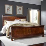 Rustic Traditions King California Sleigh Bed