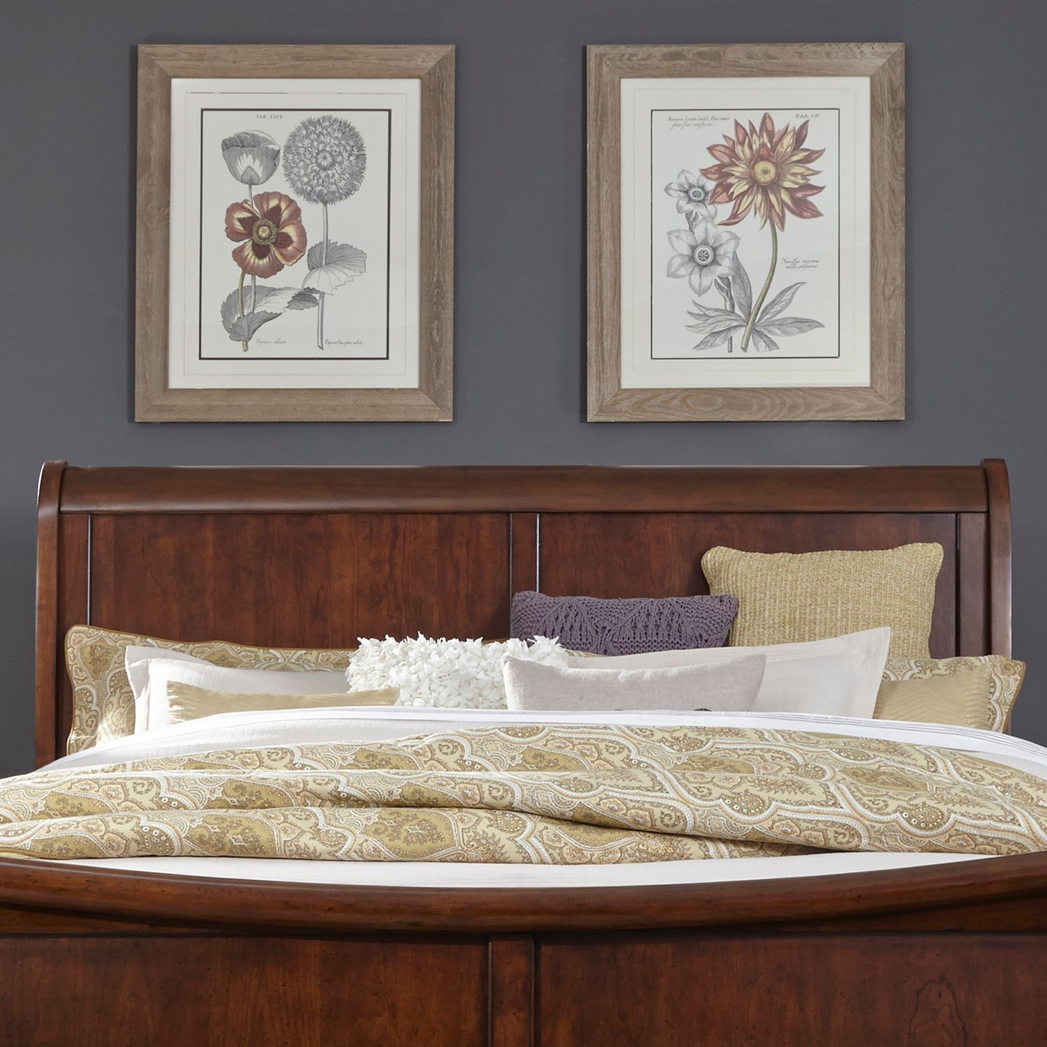 Rustic Traditions Queen Sleigh Headboard