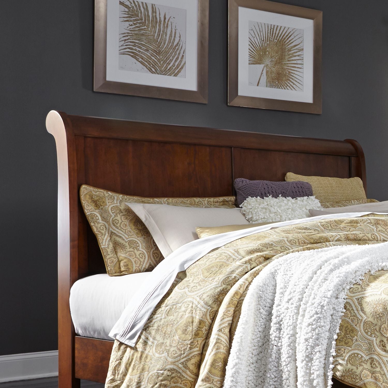 Rustic Traditions Queen Sleigh Headboard