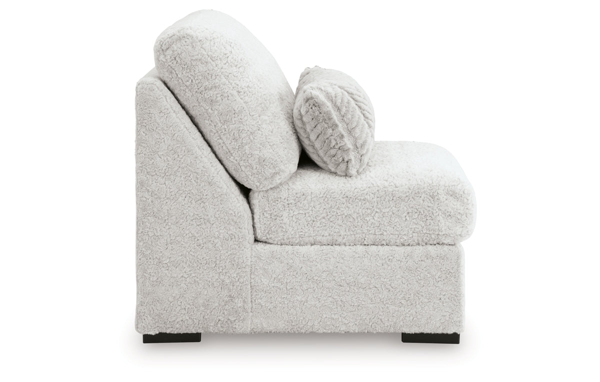Cuddle Plush 5-Piece Sectional with Chaise