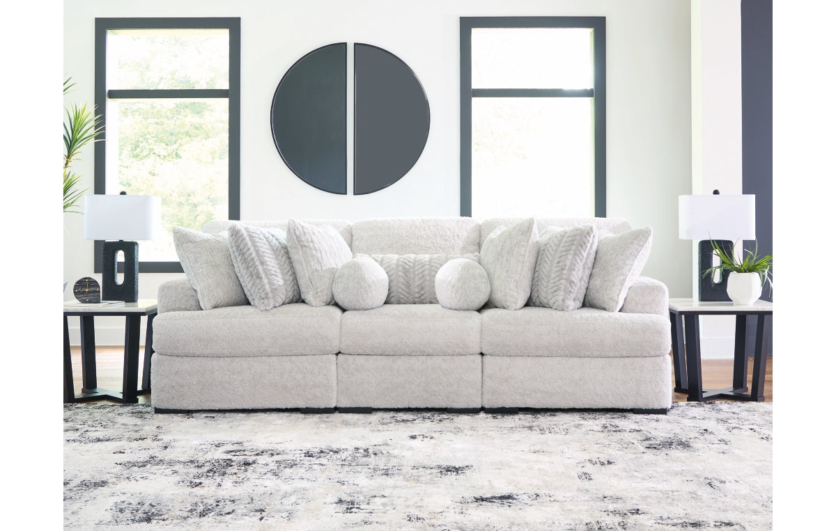 Cuddle Plush 3-Piece Sectional