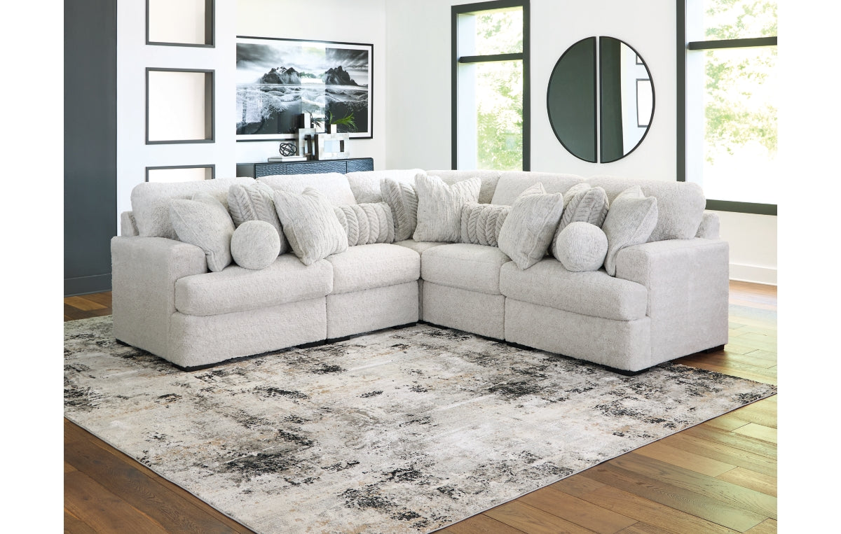 Cuddle Plush 5-Piece Sectional