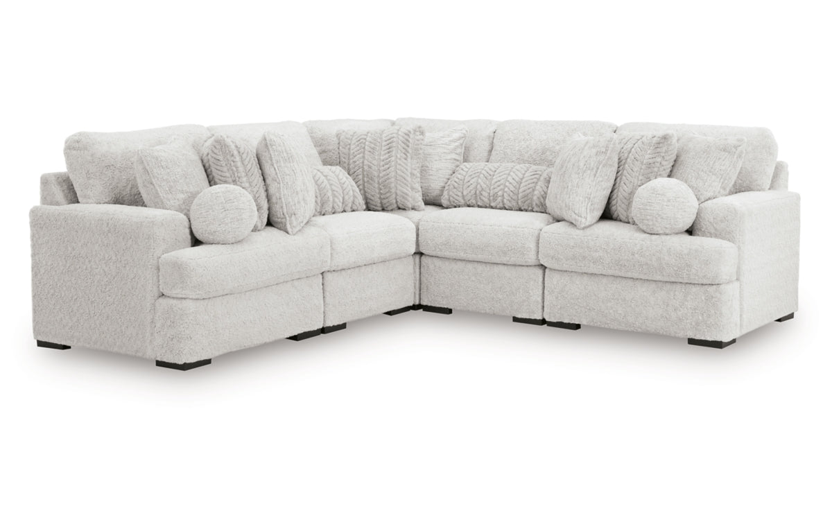 Cuddle Plush 5-Piece Sectional
