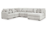Cuddle Plush 6-Piece Sectional with Chaise