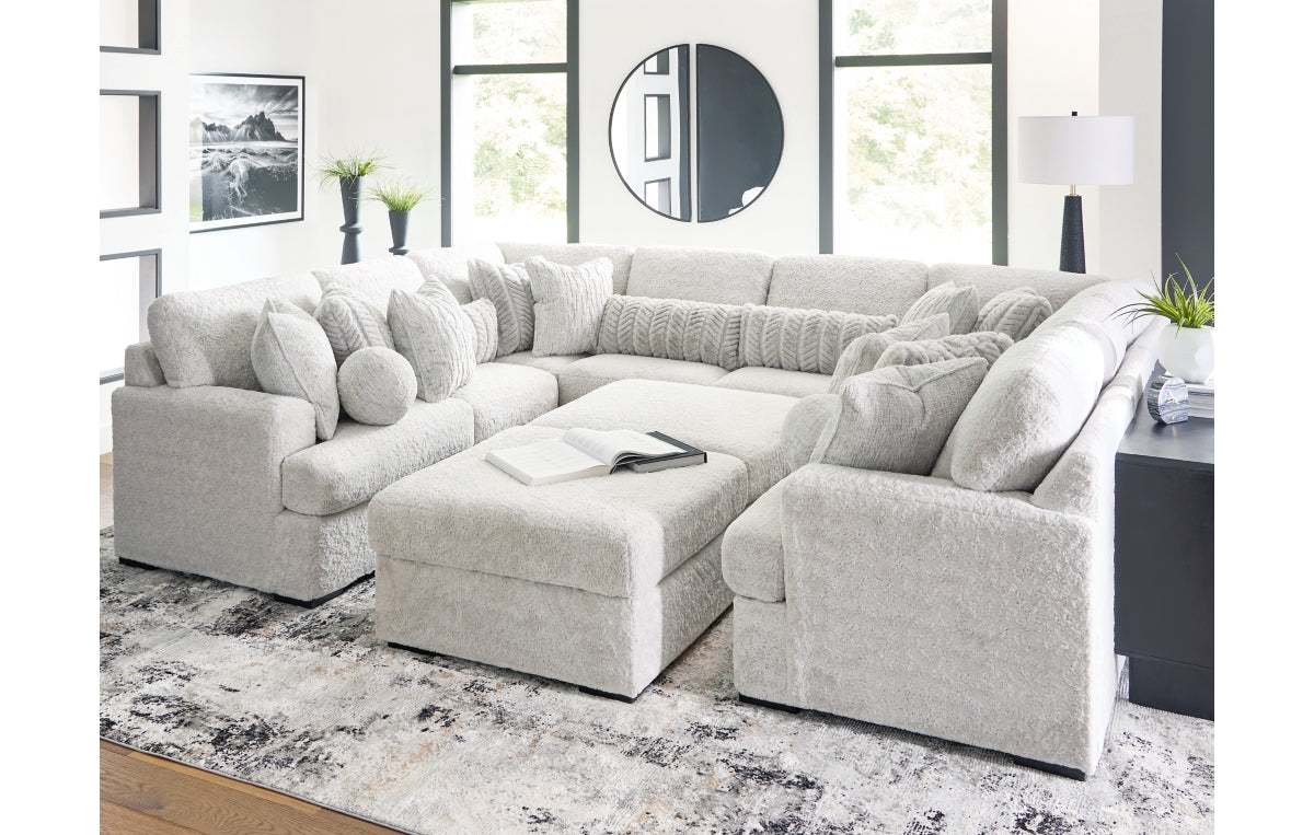 Cuddle Plush 10-Piece Sectional