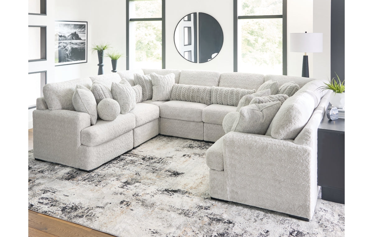 Cuddle Plush 8-Piece Sectional