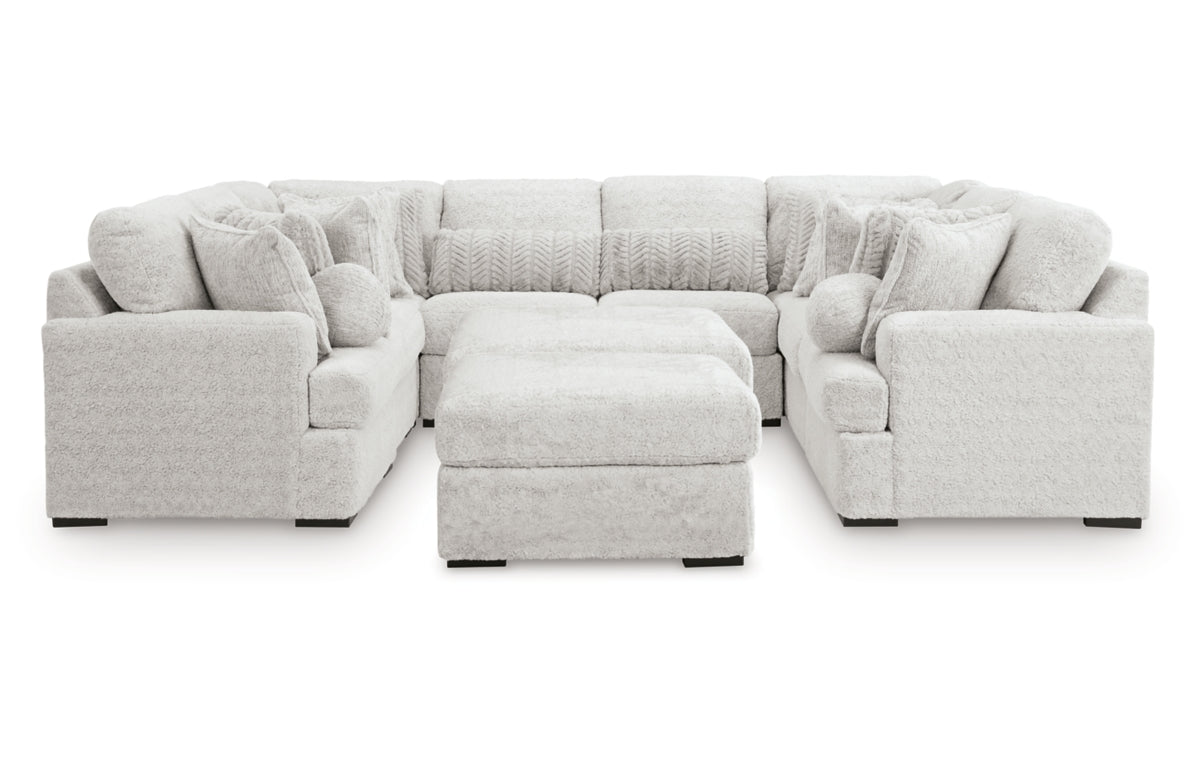 Cuddle Plush 10-Piece Sectional