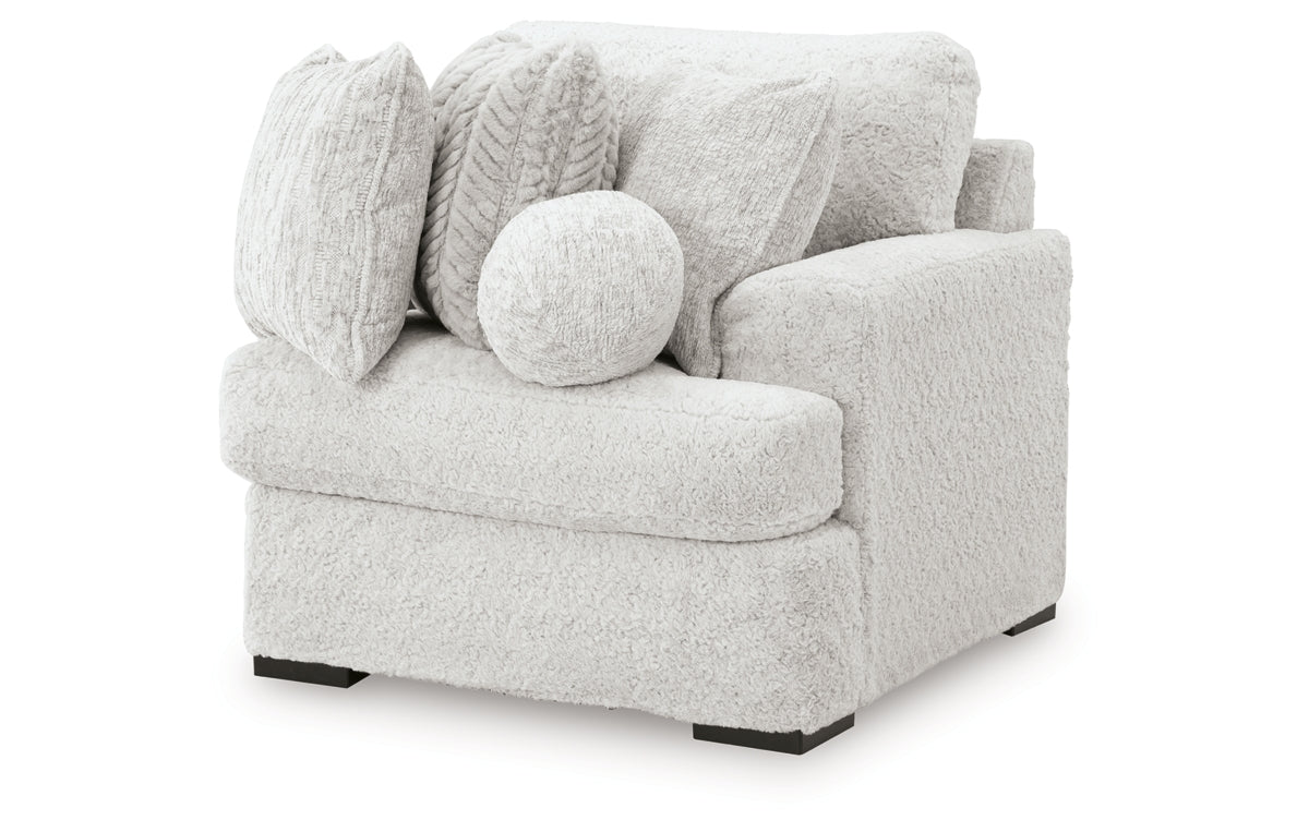 Cuddle Plush 5-Piece Sectional with Chaise