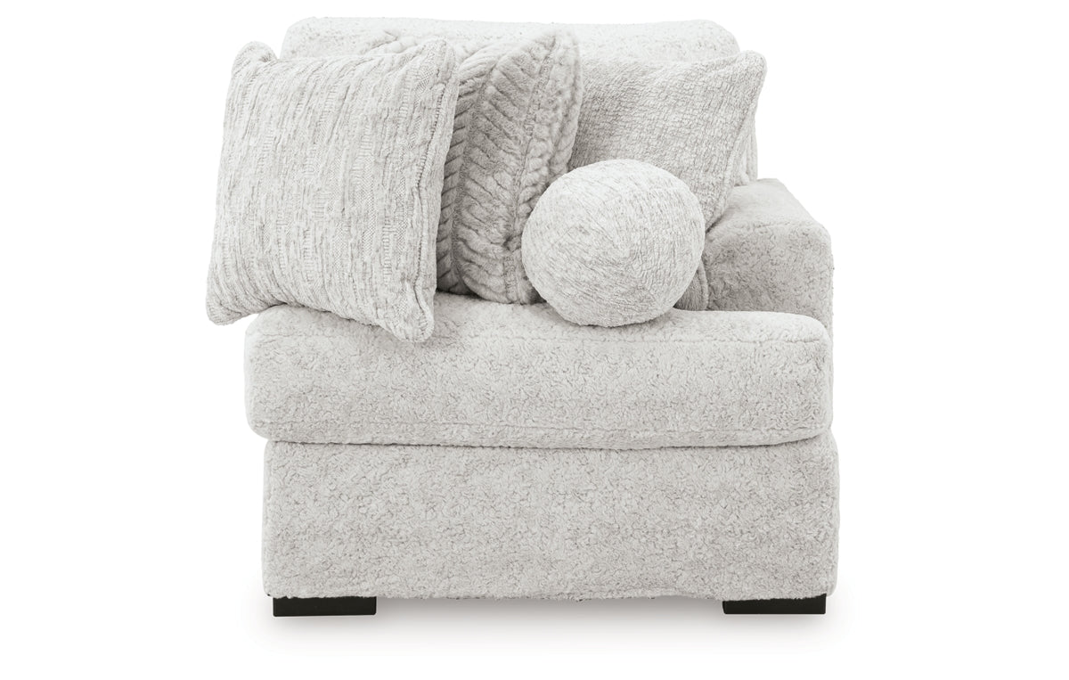 Cuddle Plush 5-Piece Sectional with Chaise