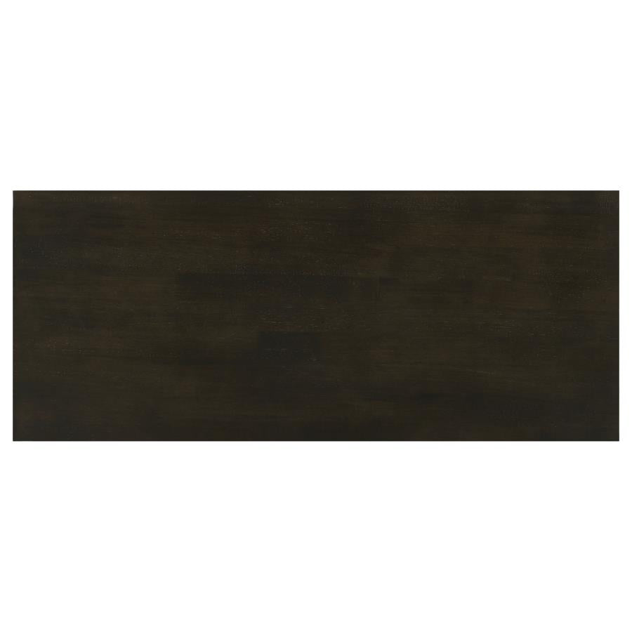 Rachelle 2-shelf Wood Entryway Console Table Dark Merlot