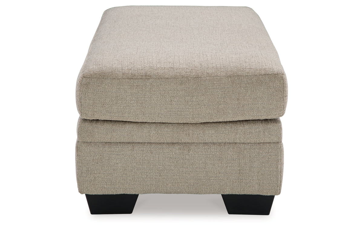 Stonemeade Sofa Chaise, Chair, and Ottoman