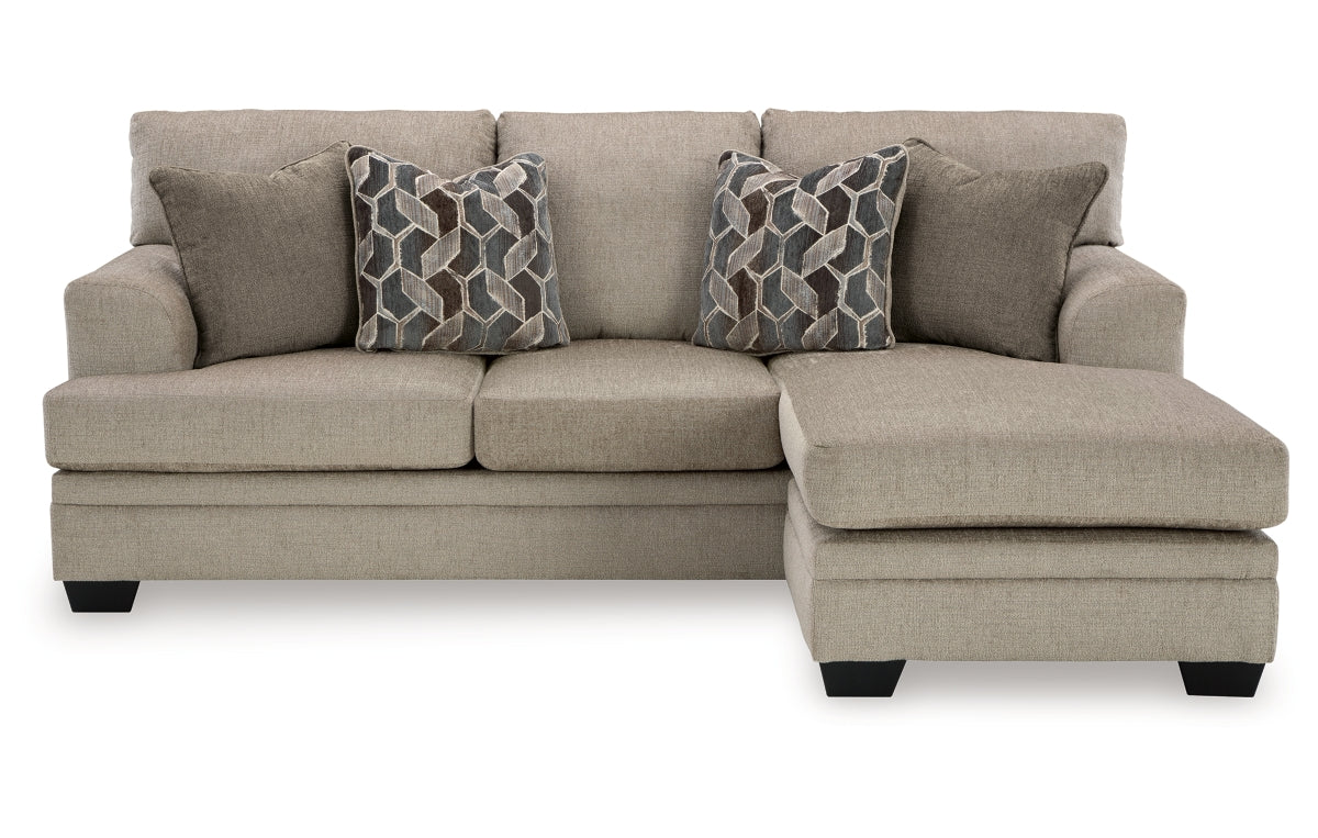 Stonemeade Sofa Chaise, Chair, and Ottoman