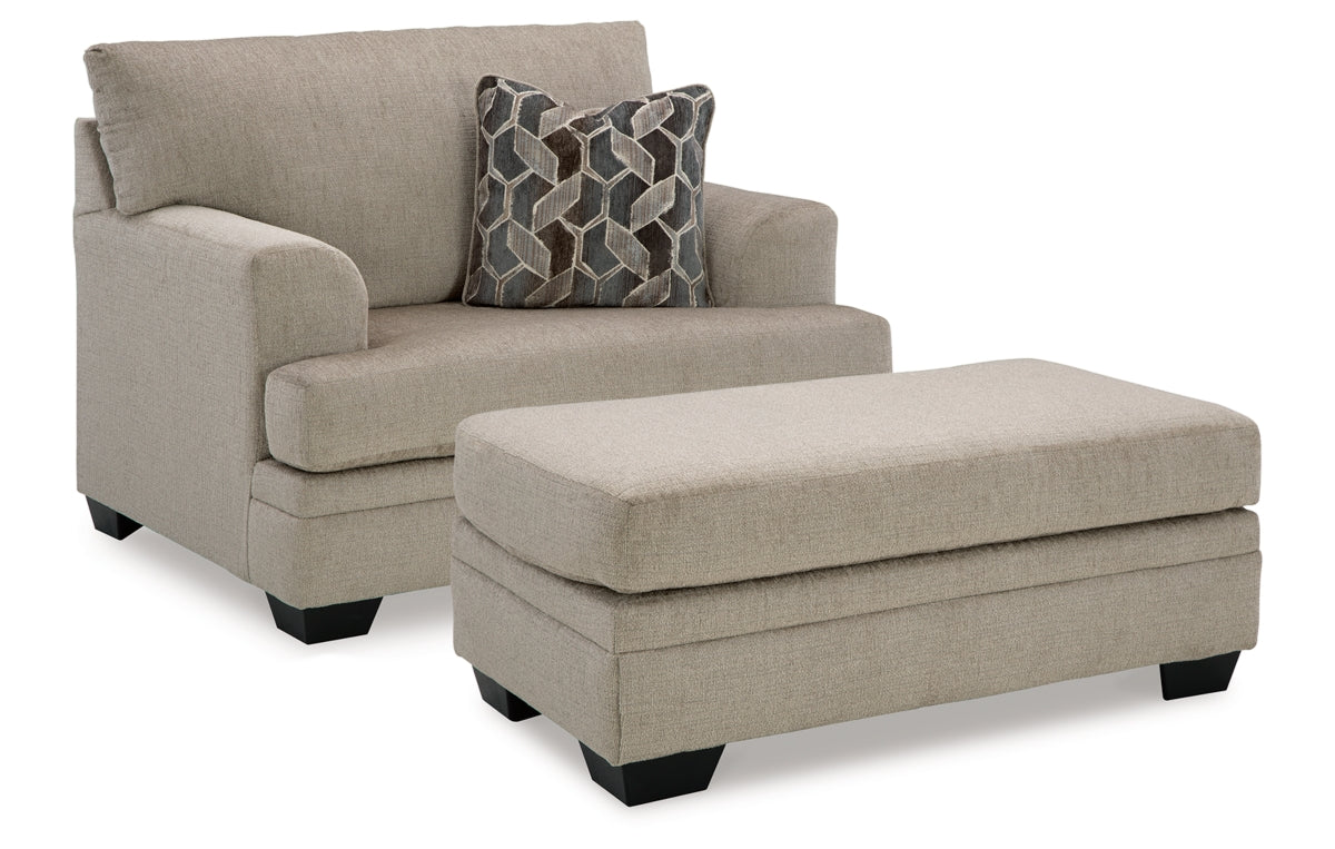 Stonemeade Chair and Ottoman
