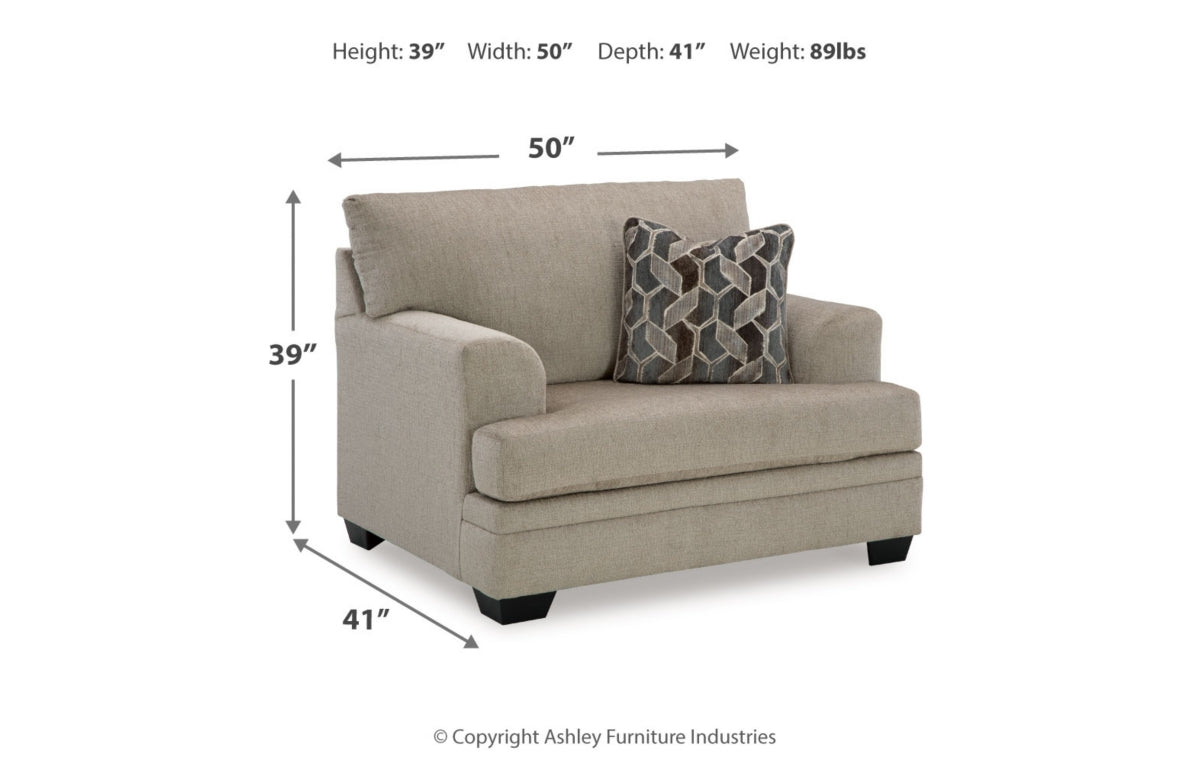 Stonemeade Sofa, Loveseat, Chair and Ottoman