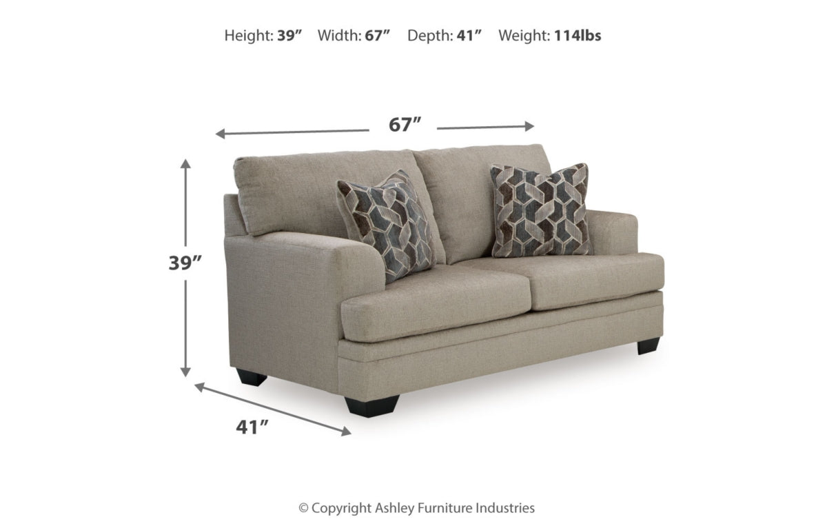 Stonemeade Sofa, Loveseat, Chair and Ottoman
