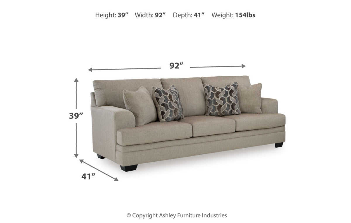 Stonemeade Sofa, Loveseat, Chair and Ottoman