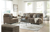 Stonemeade Sofa Chaise, Chair, and Ottoman