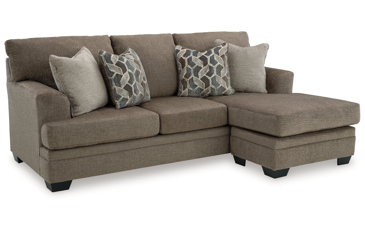 Stonemeade Sofa Chaise, Chair, and Ottoman