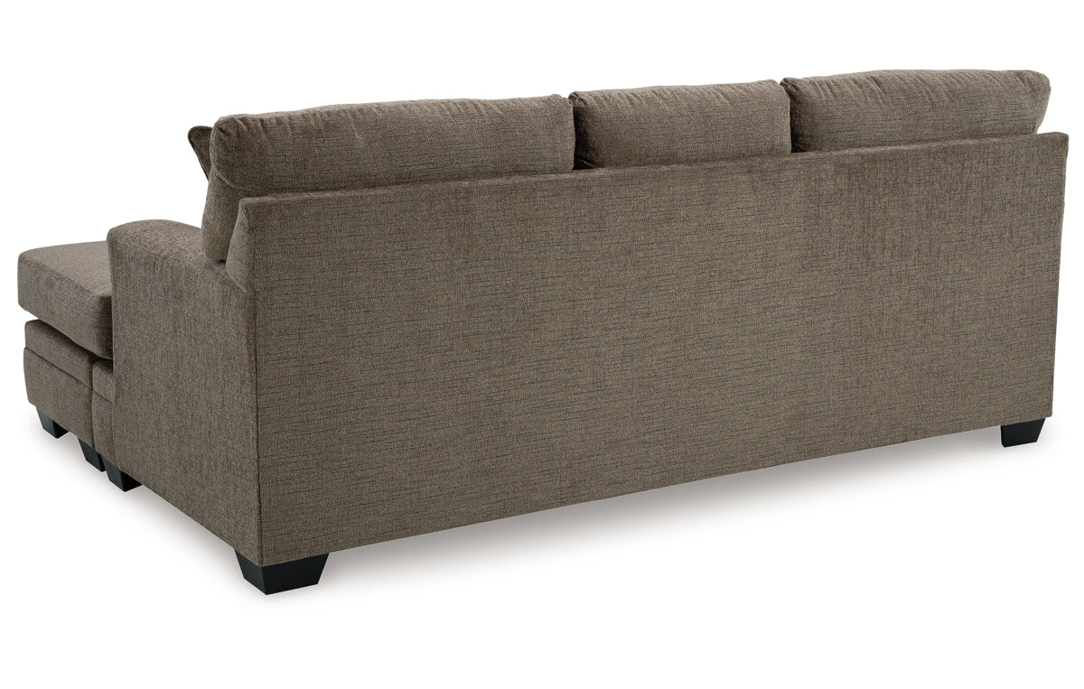 Stonemeade Sofa Chaise, Chair, and Ottoman