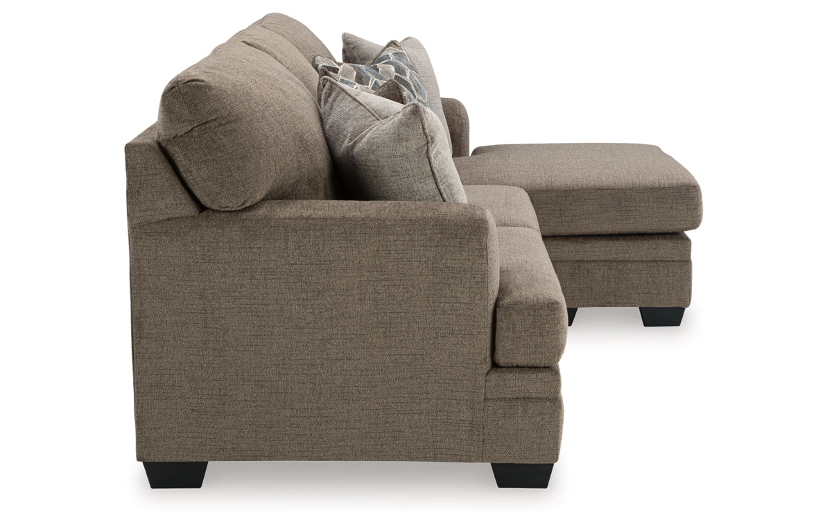 Stonemeade Sofa Chaise, Chair, and Ottoman