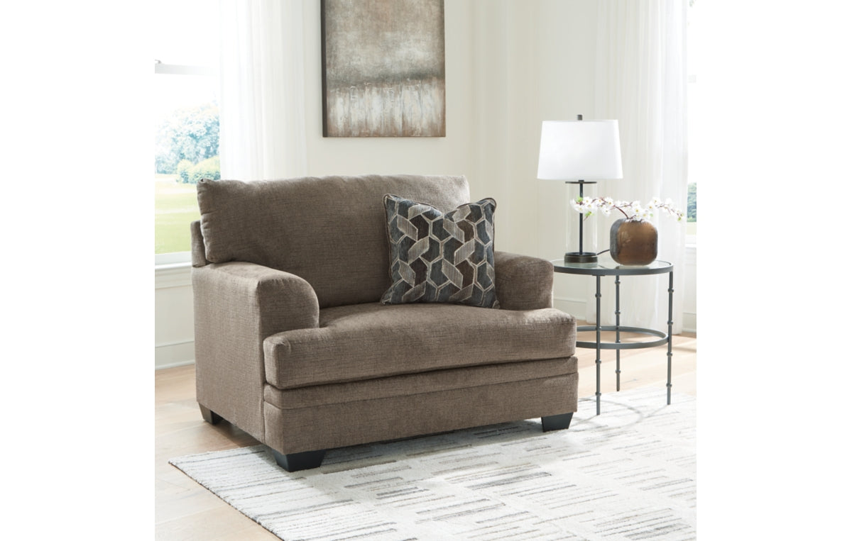 Stonemeade Sofa Chaise, Chair, and Ottoman