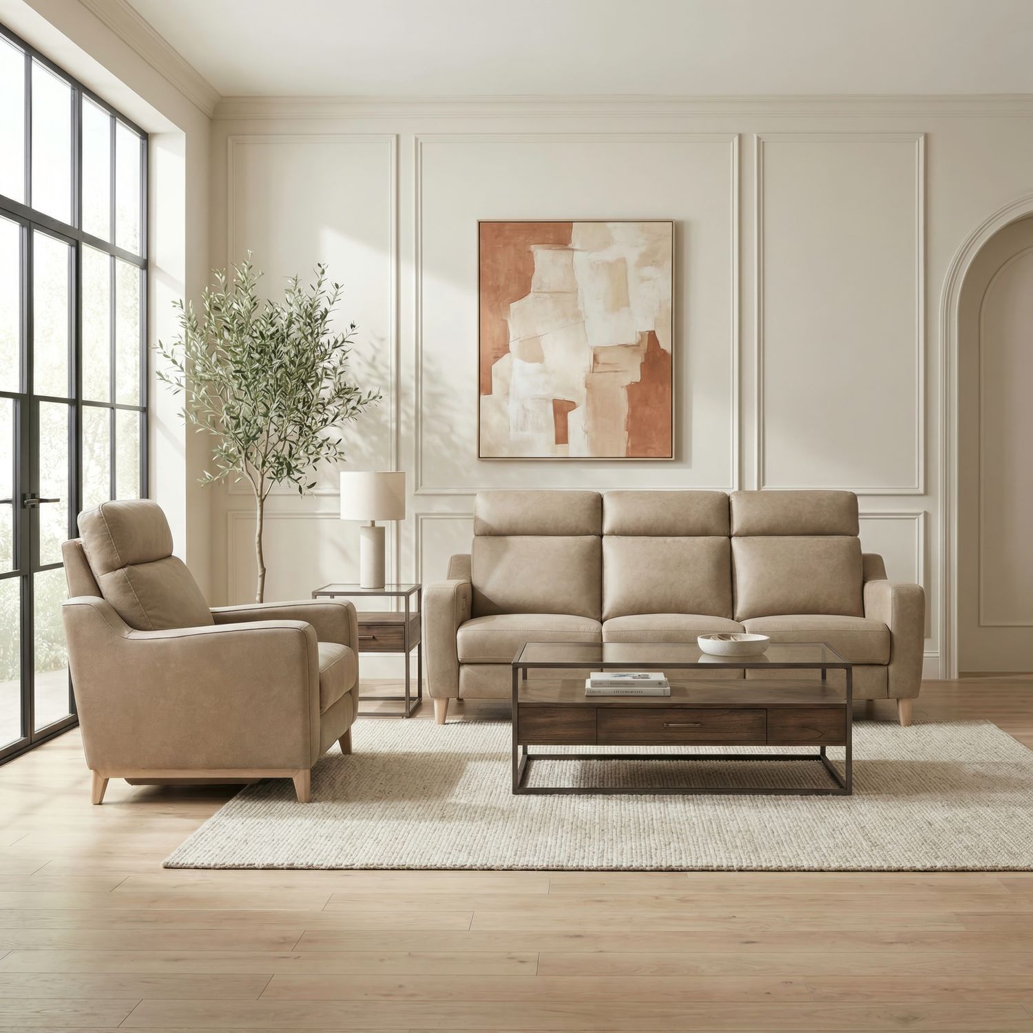 Como Sofa & Recliner