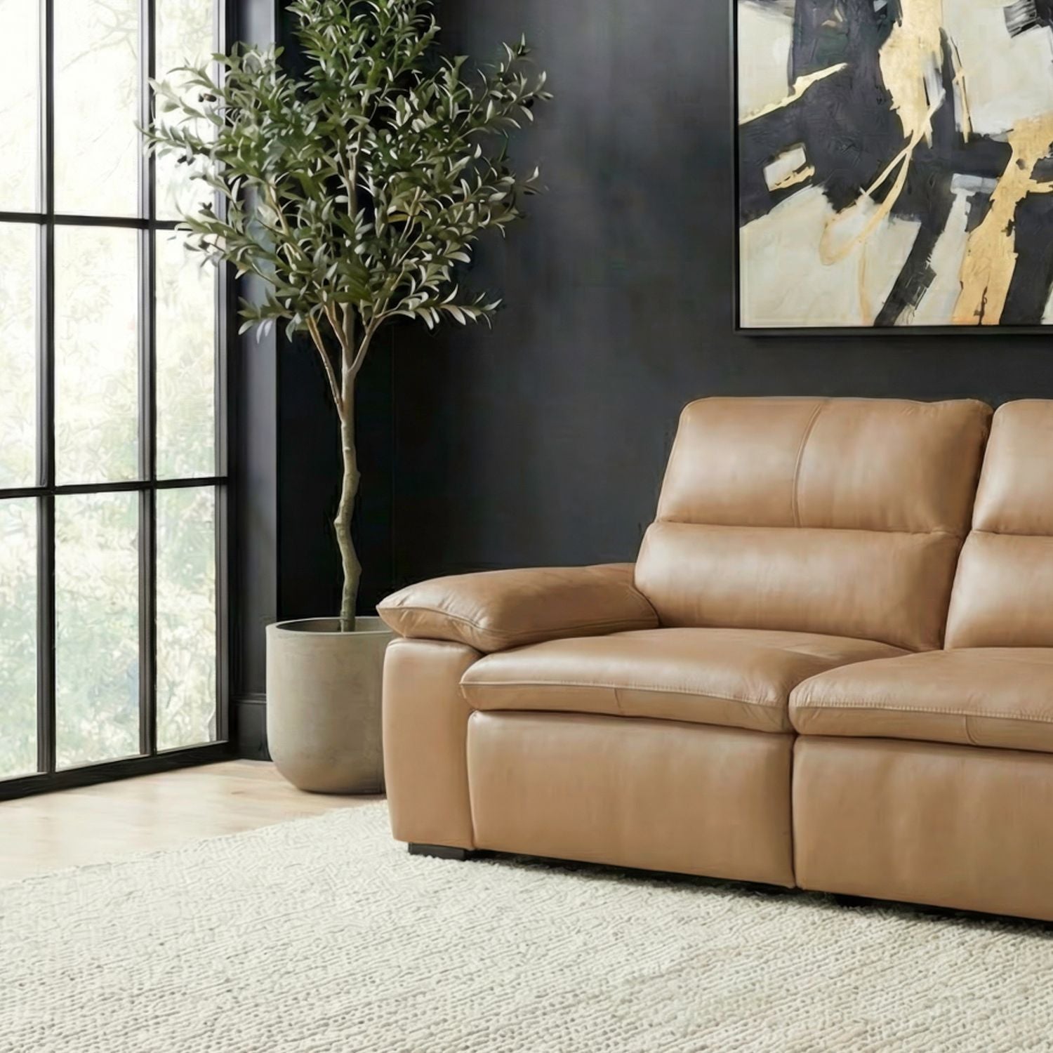 Angelo L Arm Power Chaise