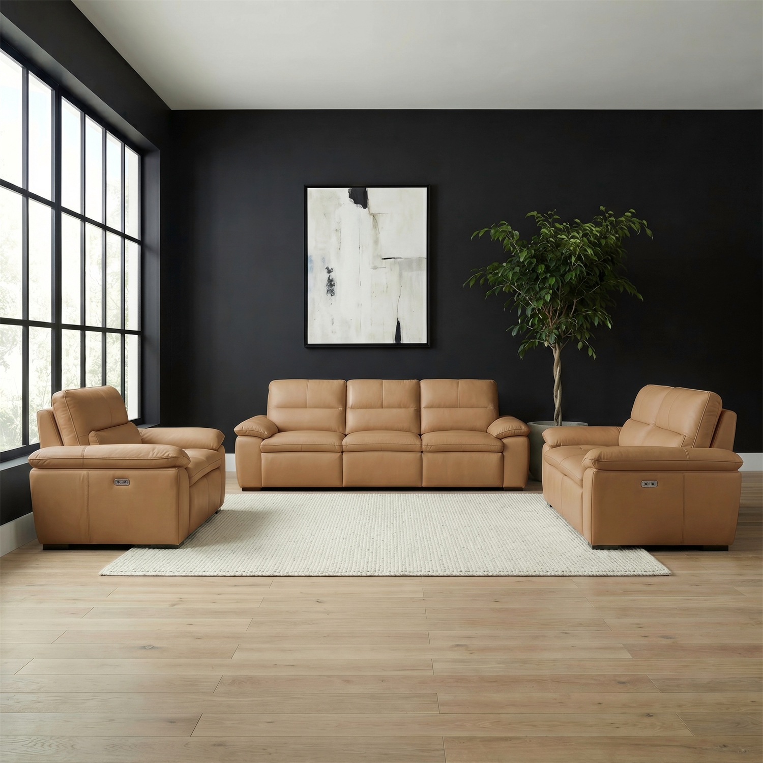 Angelo Sofa with Loveseat & Recliner