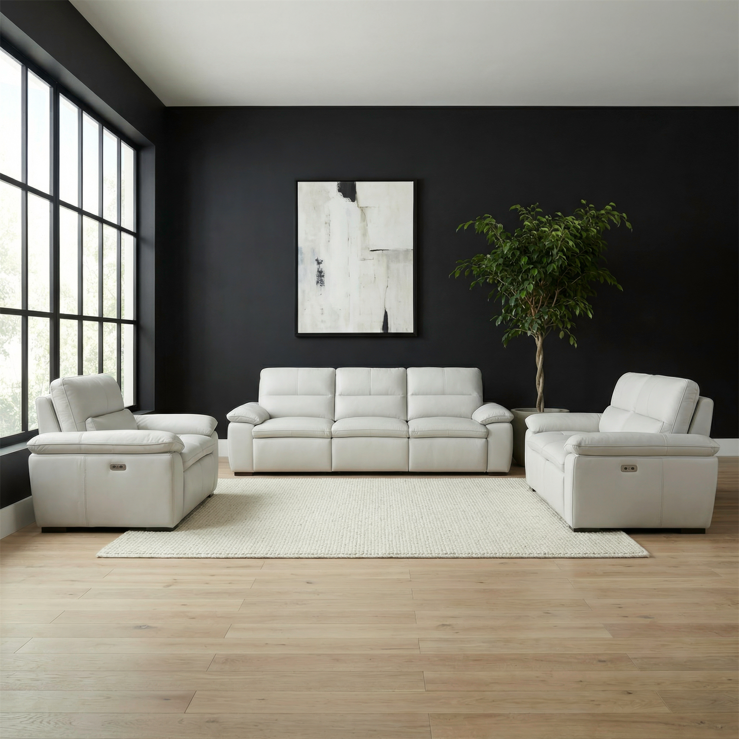Angelo Sofa with Loveseat & Recliner
