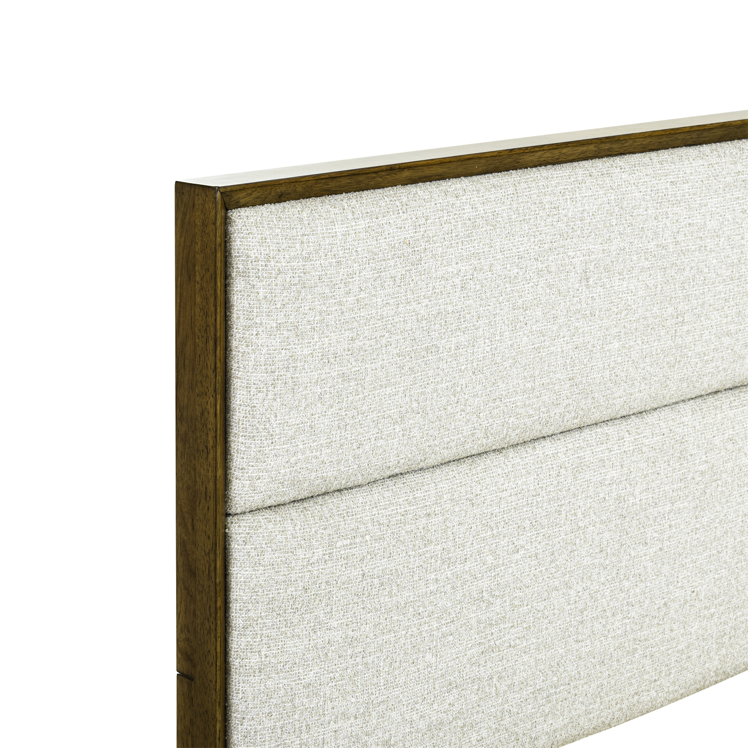 Century Modern California King Upholstery Platform Bed