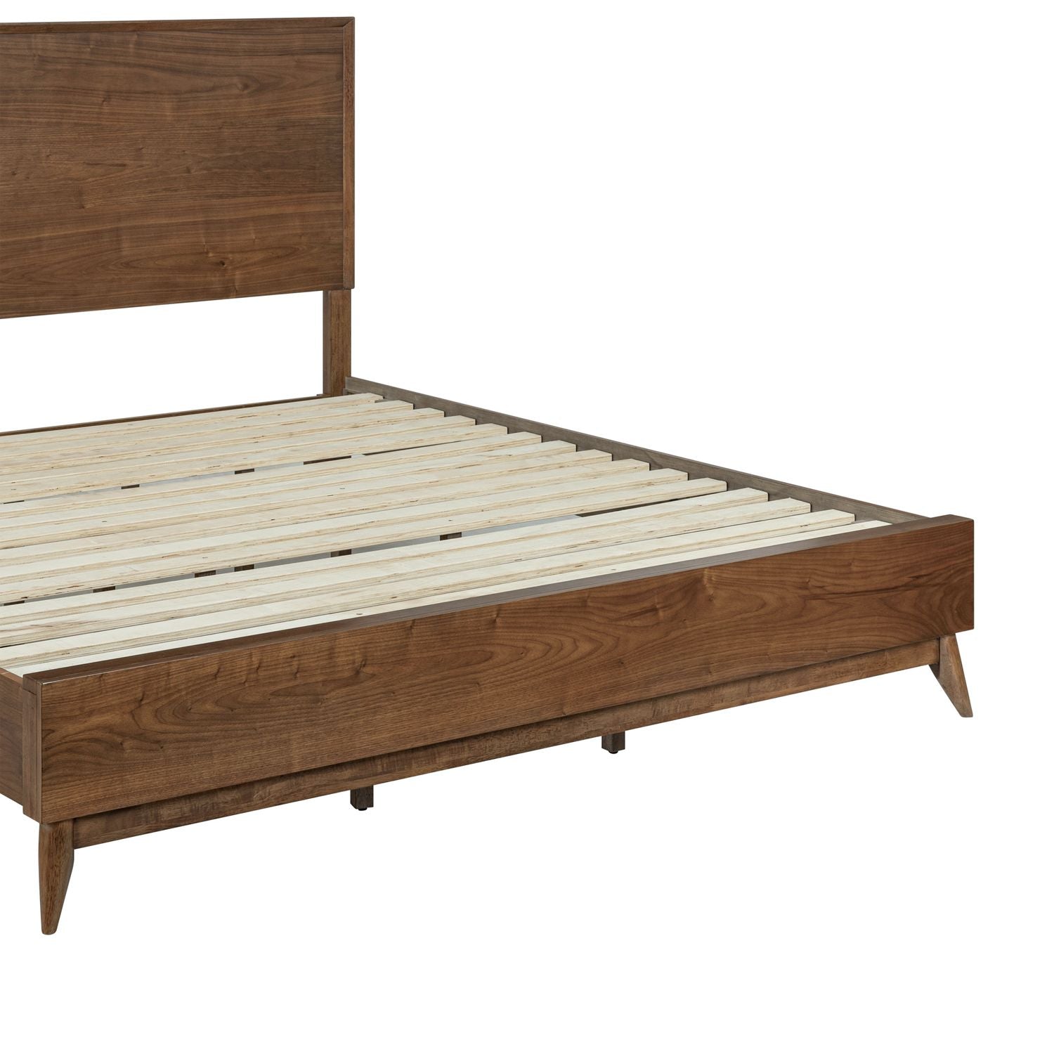 Century Modern Queen Platform Bed