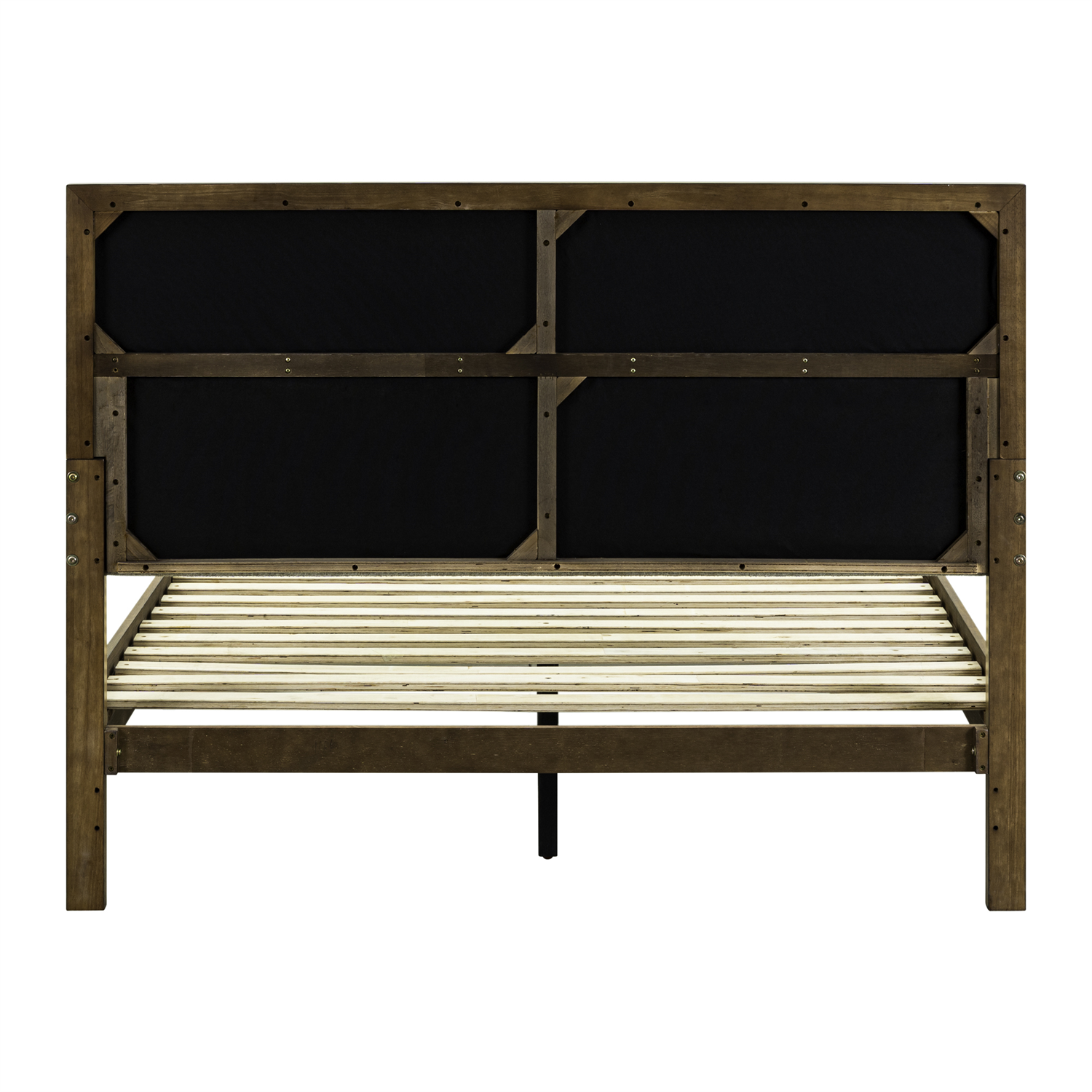 Century Modern Queen Upholstery Platform Bed
