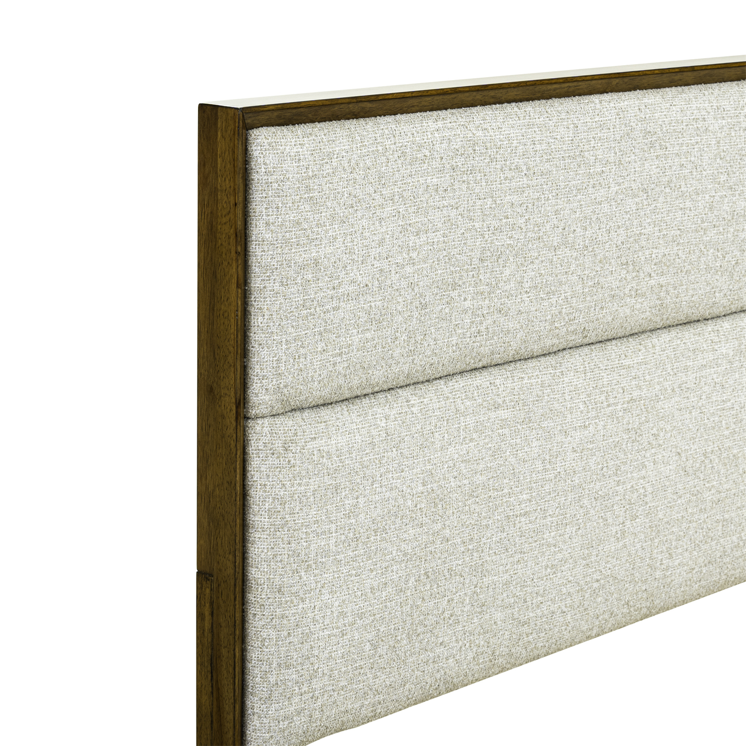 Century Modern Queen Upholstery Platform Bed