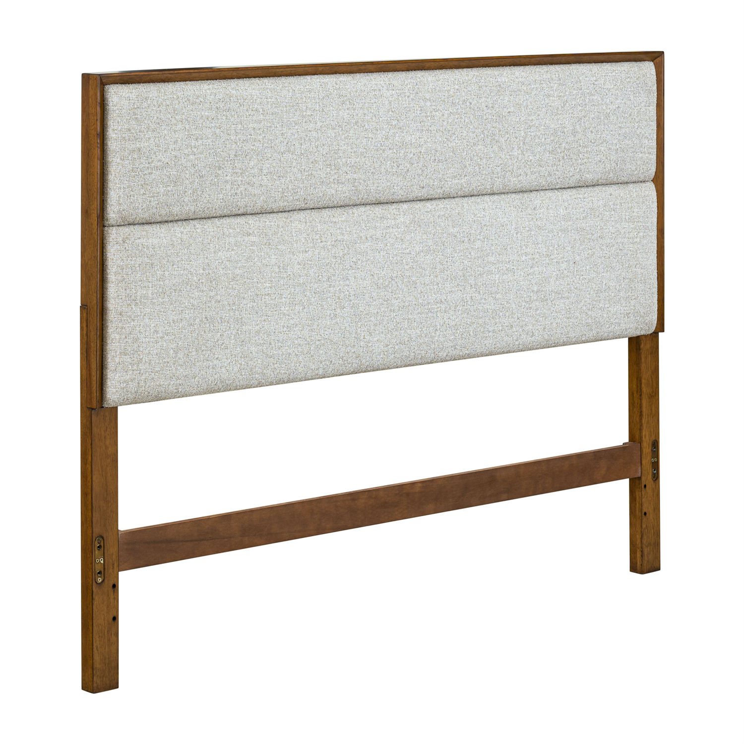 Century Modern Queen Upholstery Panel Headboard