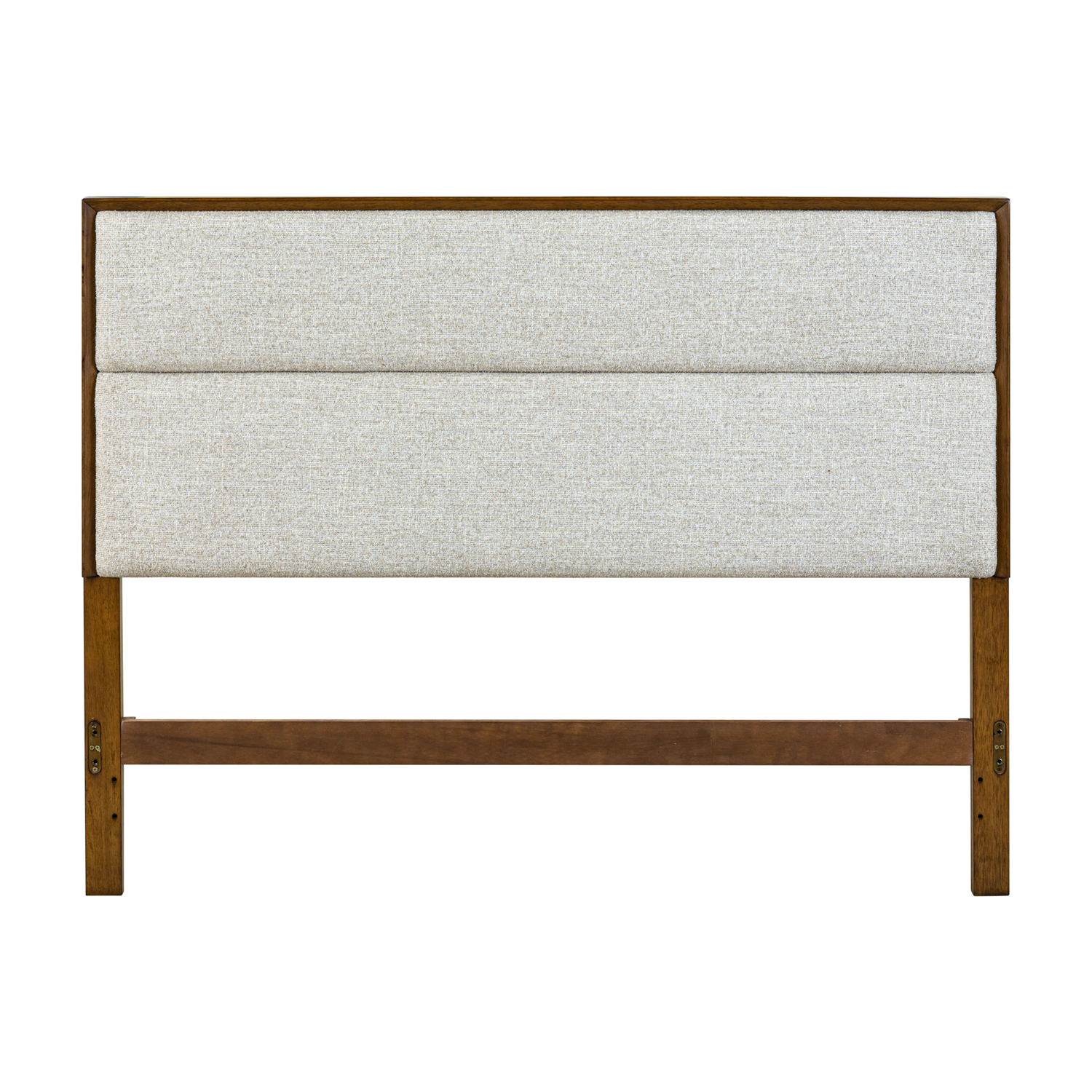 Century Modern Queen Upholstery Panel Headboard