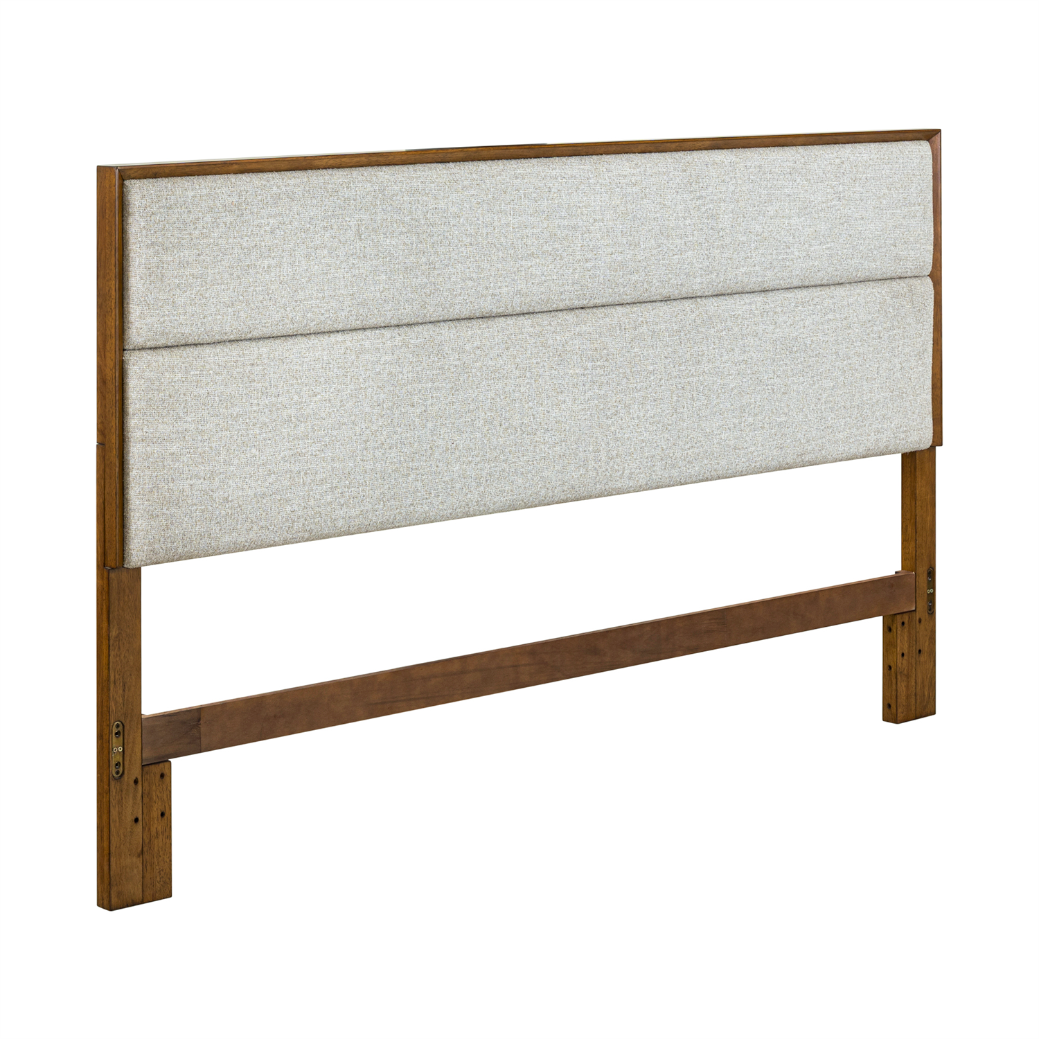 Century Modern King Upholstery Panel Headboard