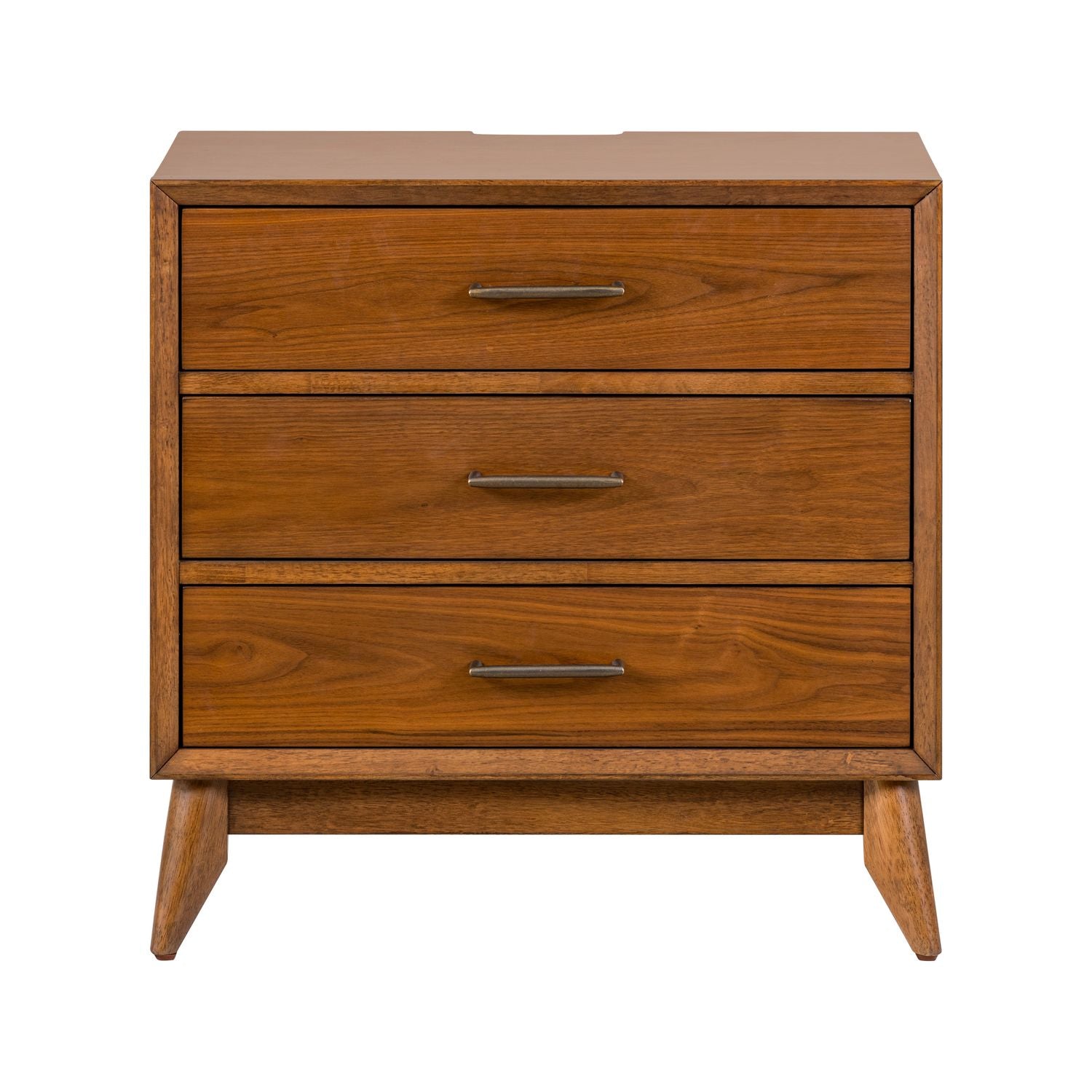 Century Modern Nightstand with Charging Station