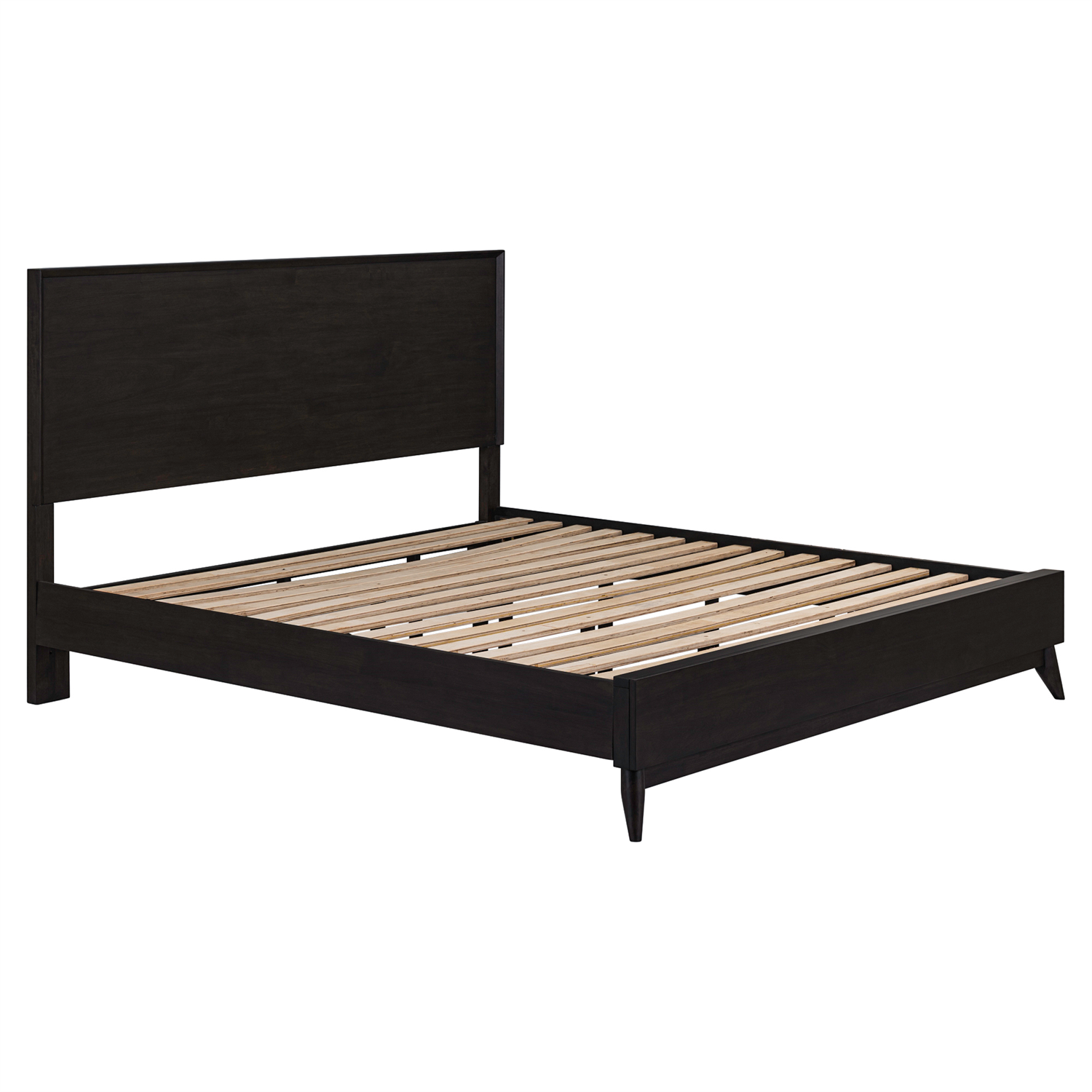 Century Modern King Platform Bed