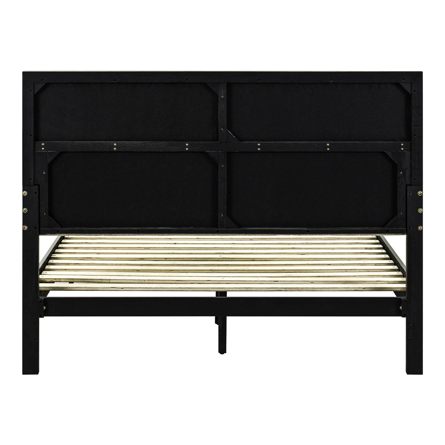Century Modern Queen Upholstery Platform Bed